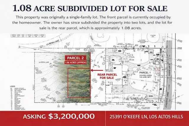 25391 Okeefe Lane,, LOS ALTOS HILLS