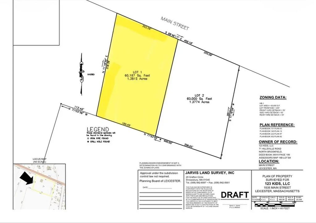 1535 Main Lot 1, Leicester