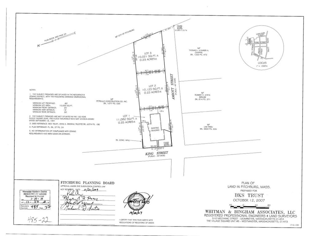 Amiott St, Fitchburg