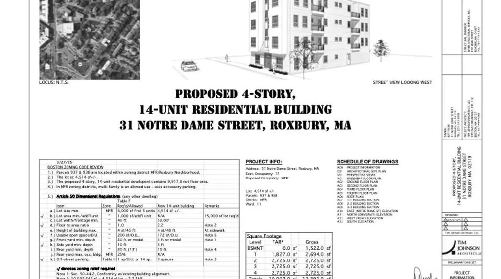 29-31 Notre Dame, Boston