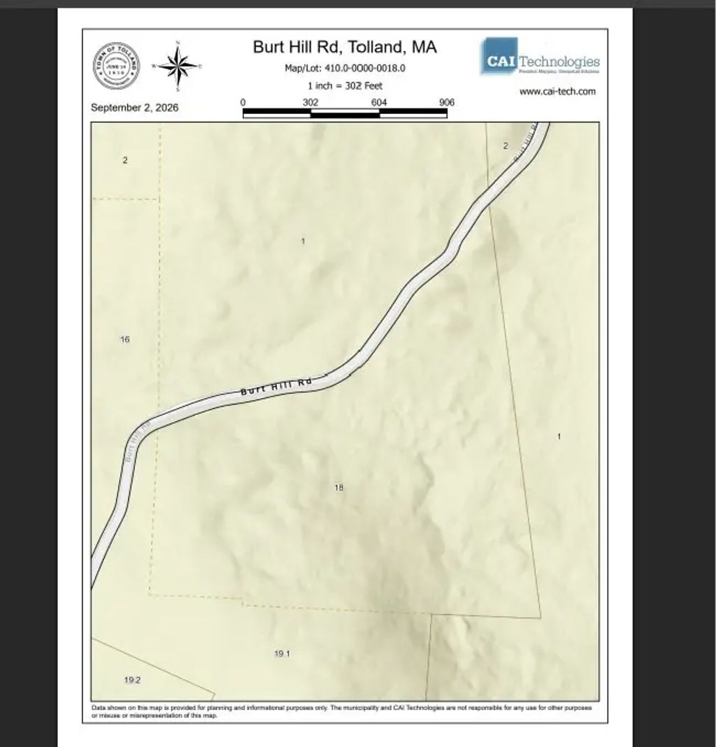 Burt Hill Rd Parcel 18, Tolland