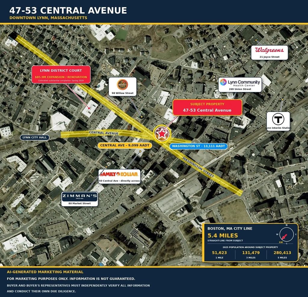 47-53 Central Ave, Lynn