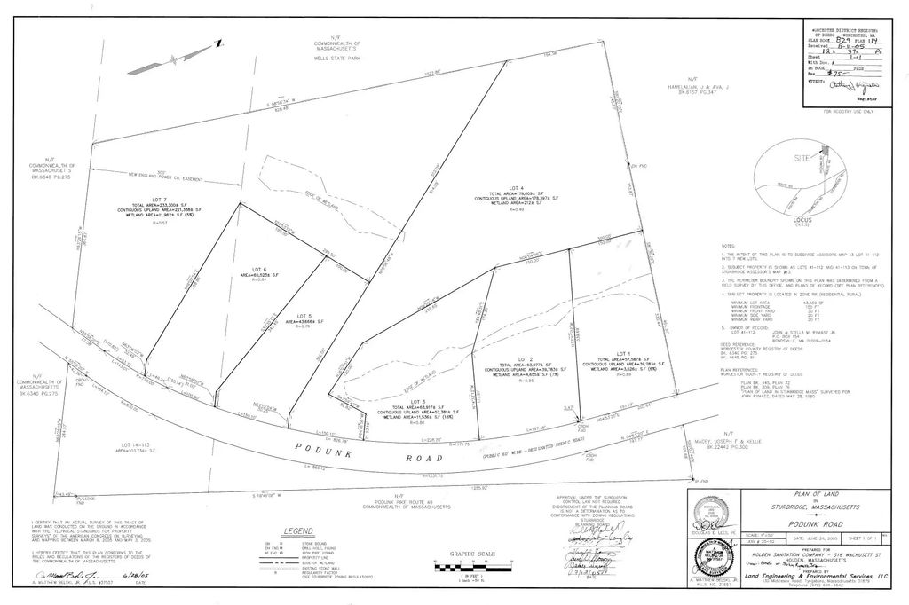 118 Podunk Rd Lot 6, Sturbridge