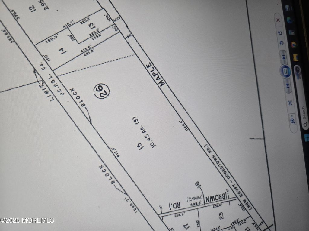 75 Maple Avenue, New Egypt