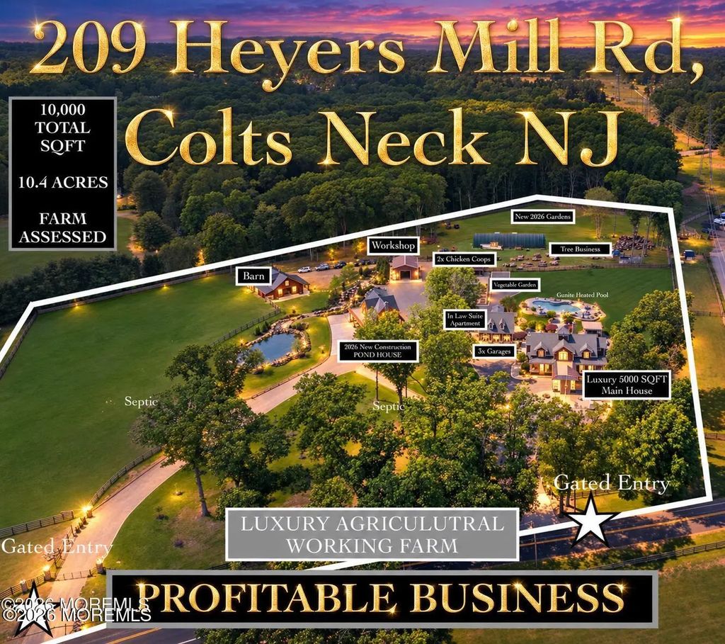 209 Heyers Mill Road, Colts Neck