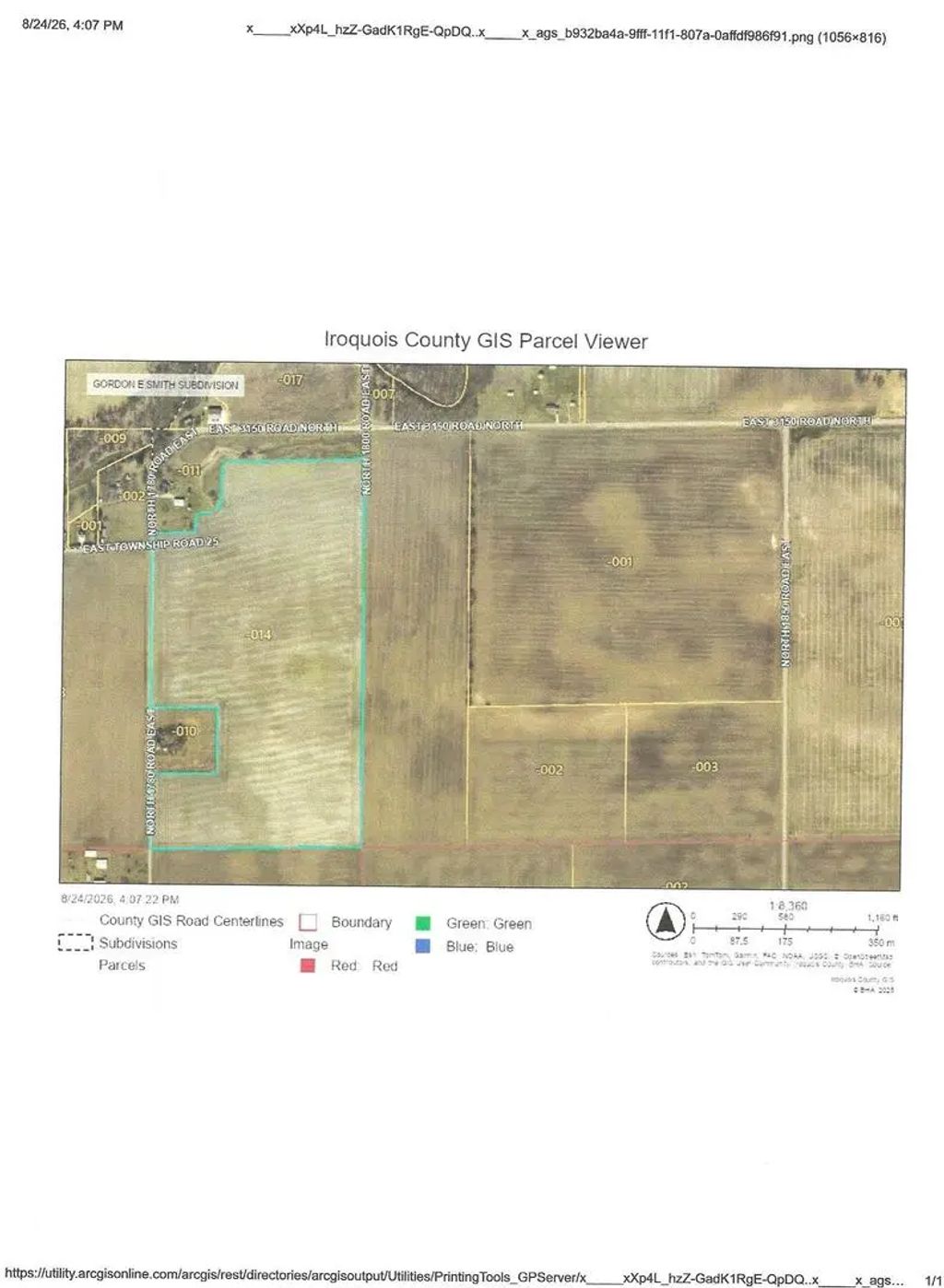 3098 N 1780 East Road, Martinton