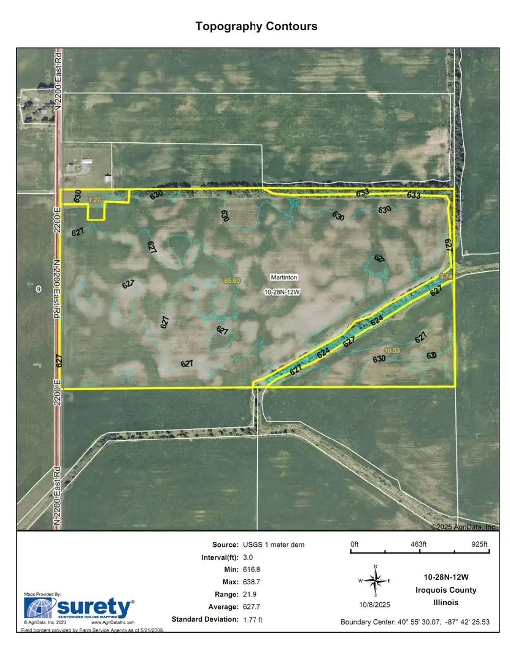 2813 N 2200 East Road, Martinton