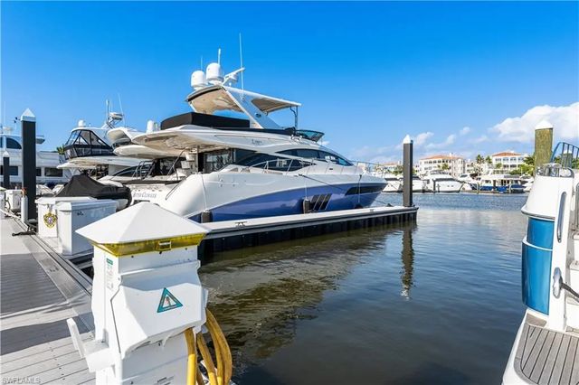 Photo of 60' Boat Dock B-7 Gulf Harbour Marina, FORT MYERS FL