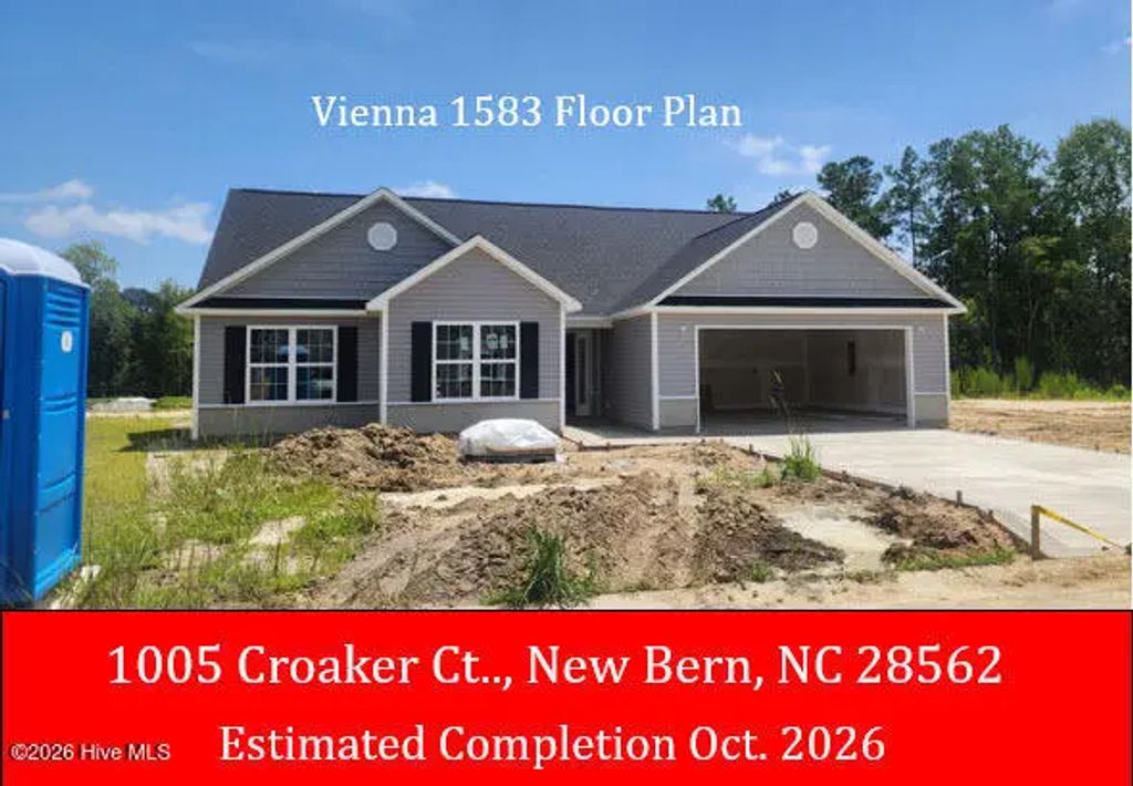 1005 Croaker Court, New Bern