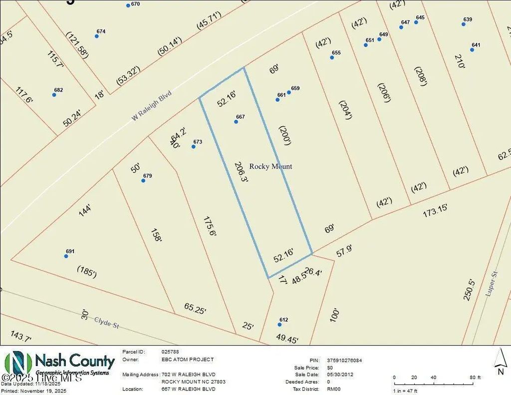 667 W Raleigh Boulevard, Rocky Mount