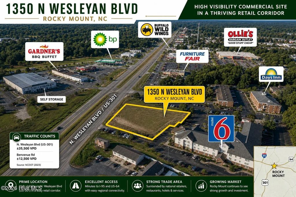 1350 N Wesleyan Boulevard, Rocky Mount