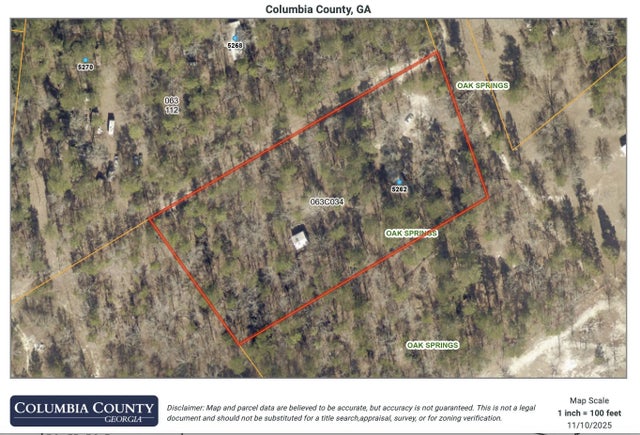 5262 Oak Springs Drive, 