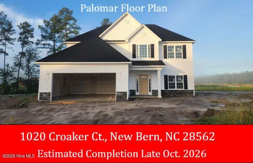 1020 Croaker Court, New Bern