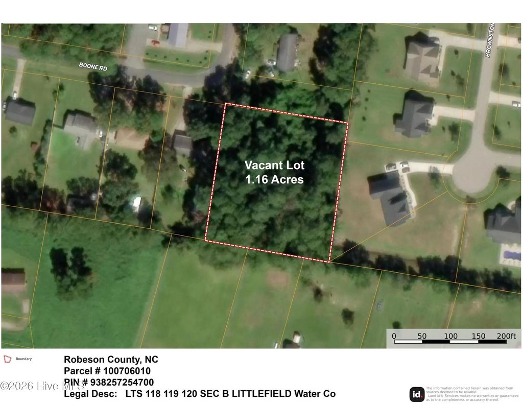 Lot 118 Boone Road, Lumberton