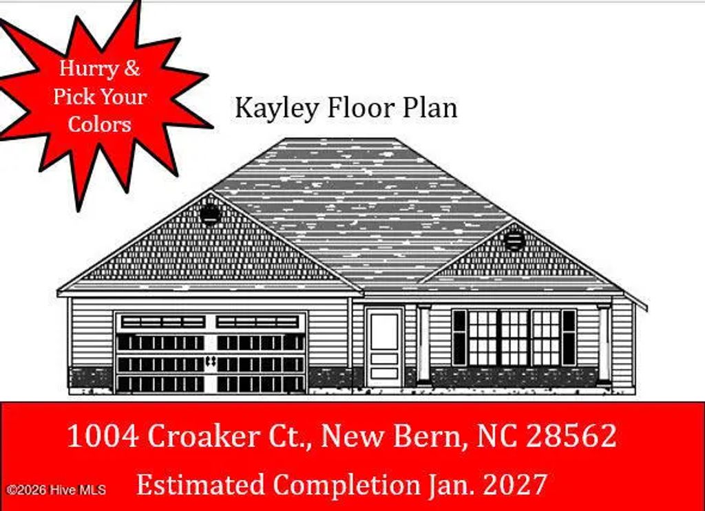 1004 Croaker Court, New Bern