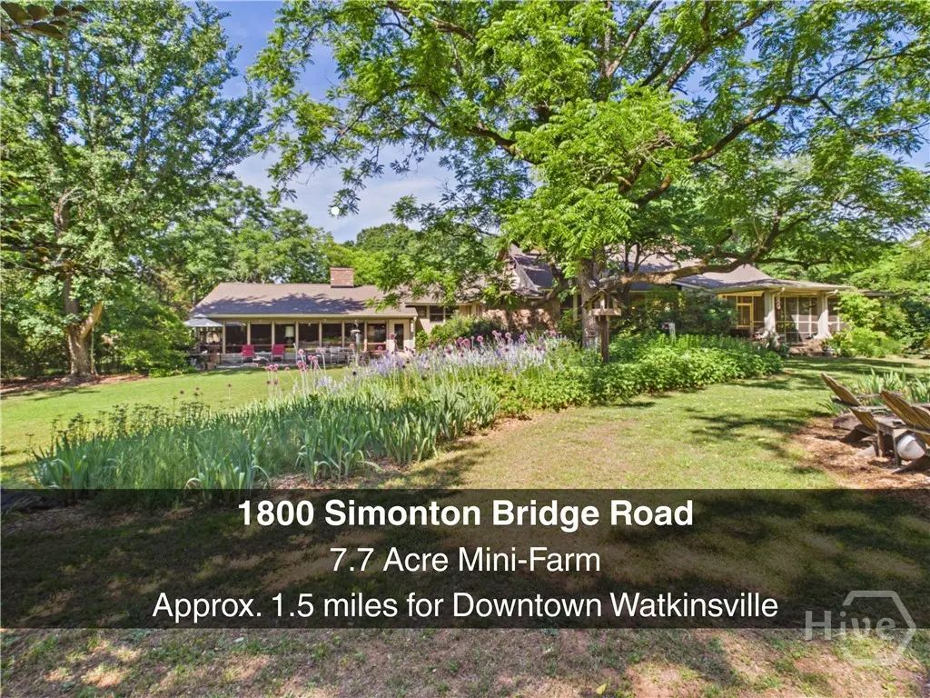 1800 Simonton Bridge Road, Watkinsville