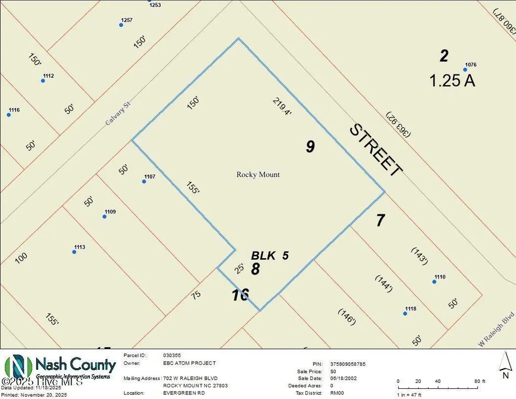 0 Evergreen Road, Rocky Mount