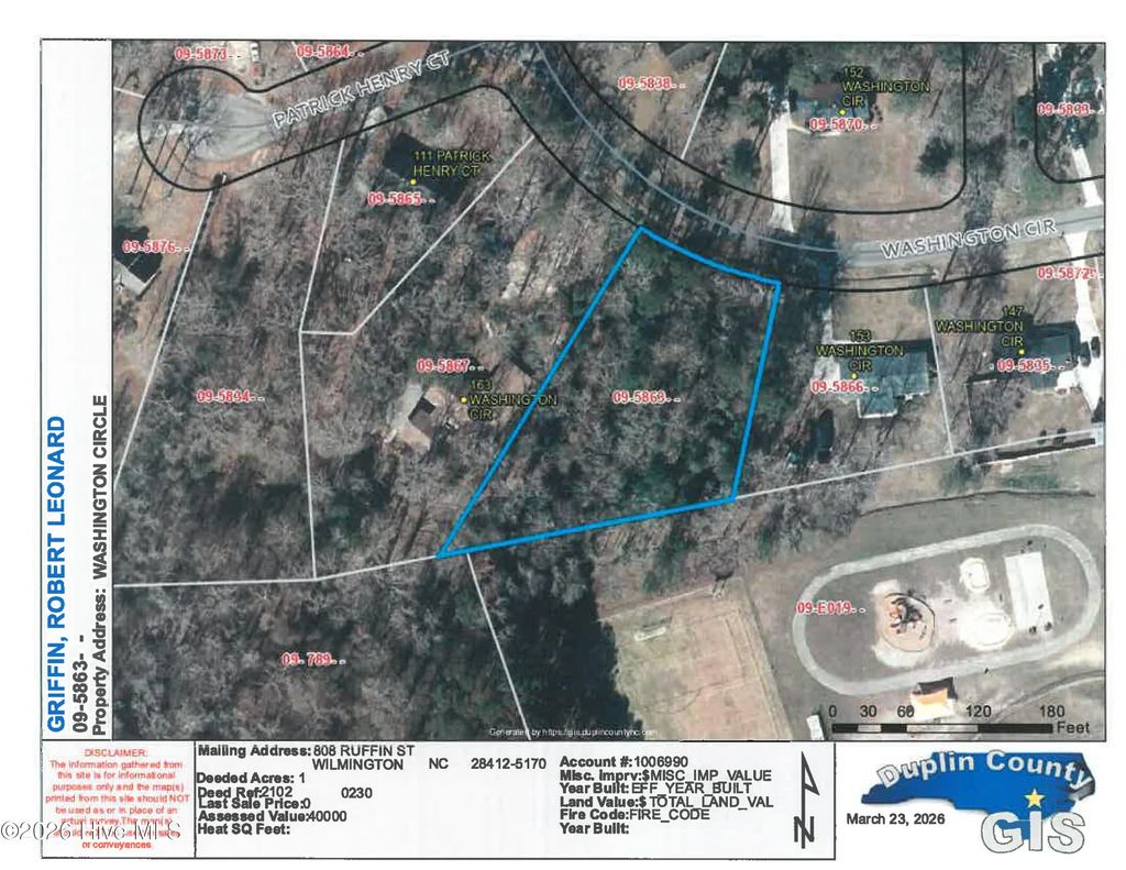 Lot 9 Washington Circle, Wallace