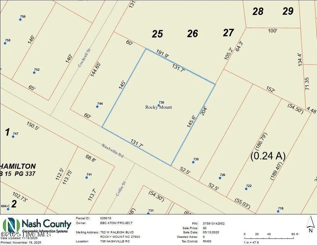 736 Nashville Road, Rocky Mount