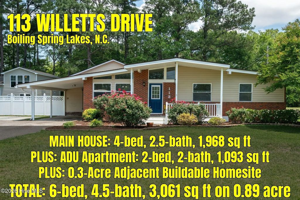 113 Willetts Drive, Boiling Spring Lakes