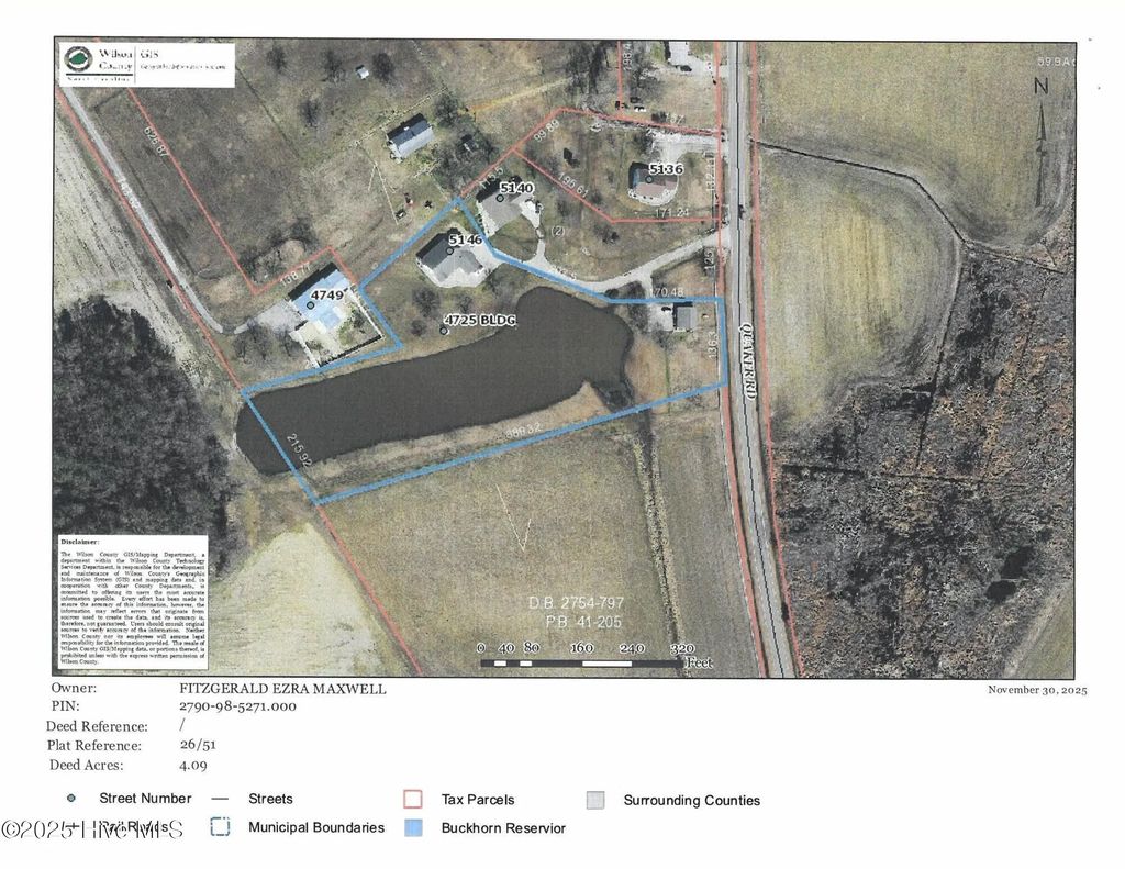 5146 Quaker Road, Wilson