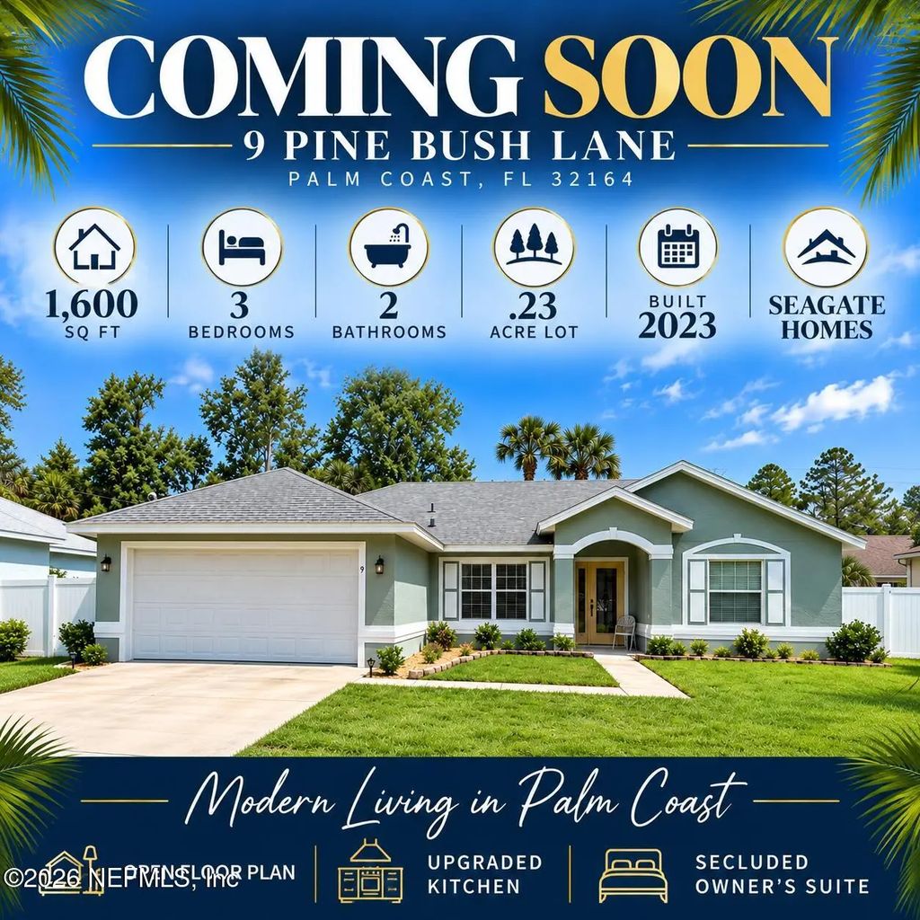 9 Pine Bush Lane, Palm Coast