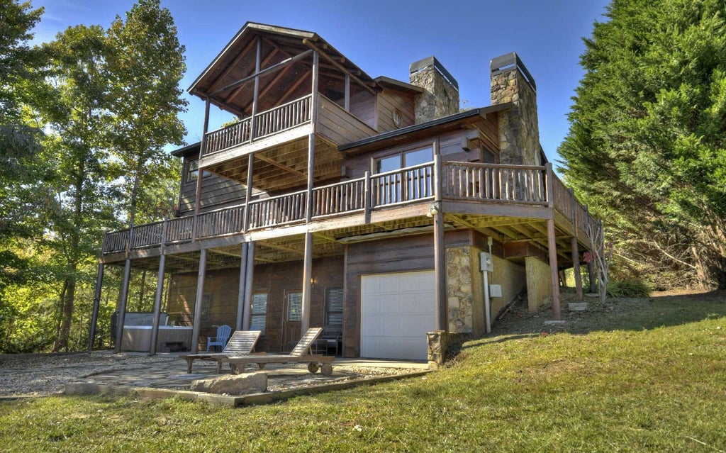 350 Whippoorwill Walk Road, Mineral Bluff GA Mineral Bluff Log Cabin