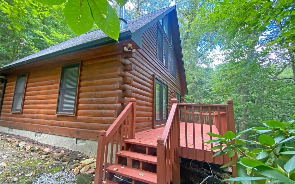 142 Arrow Ridge Road, Mccaysville GA Mccaysville Log Cabin Homes For Sale