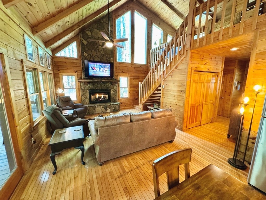 1192 Sunset Road, Epworth GA Epworth Log Cabin Homes For Sale