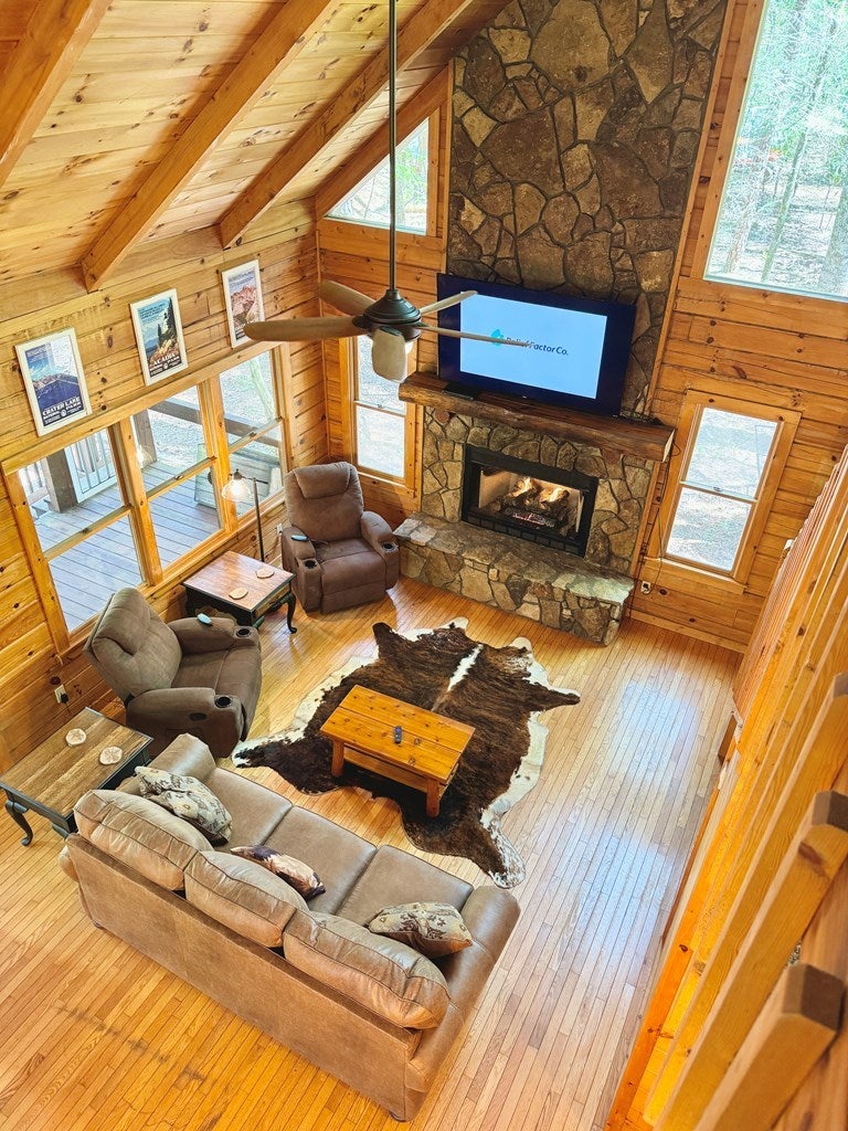 1192 Sunset Road, Epworth GA Epworth Log Cabin Homes For Sale