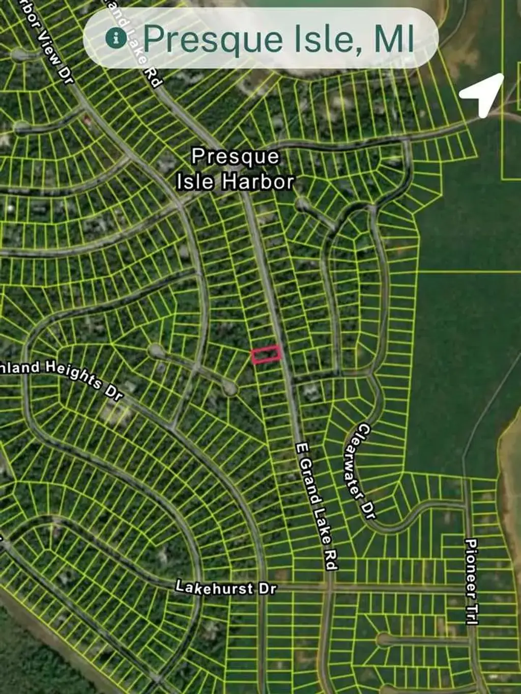 V/l .68 Acres Grand Lake Rd Lots 12 & 13, Presque Isle