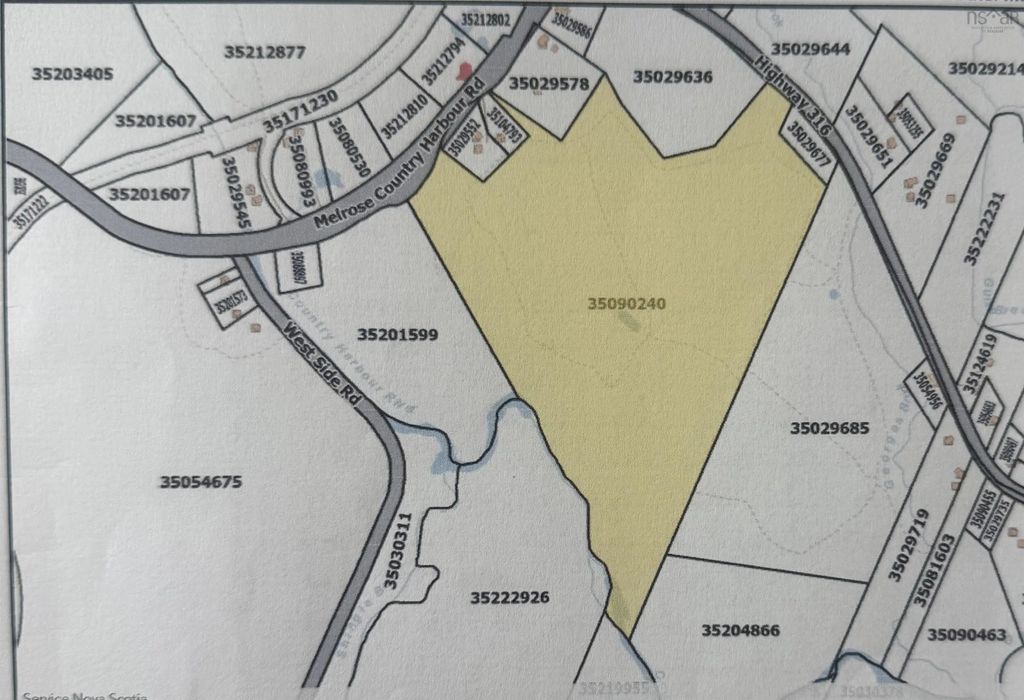 No 316 Highway, Cross Roads Country Harbour