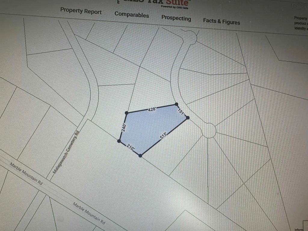 3.18 Acres Marbe Mountain Road, South Side River Denys