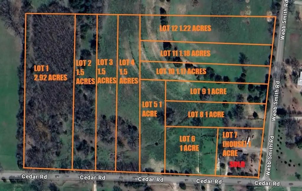 Lot 9 Webb Smith Road, Sherman