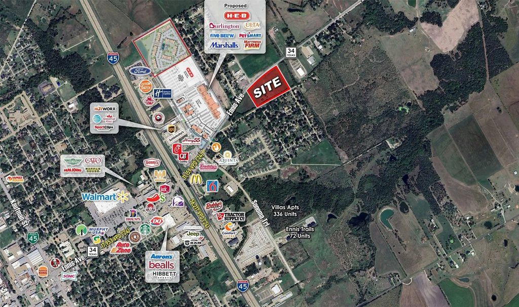 8.09-acre Tract Tx-34 Avenue, Ennis