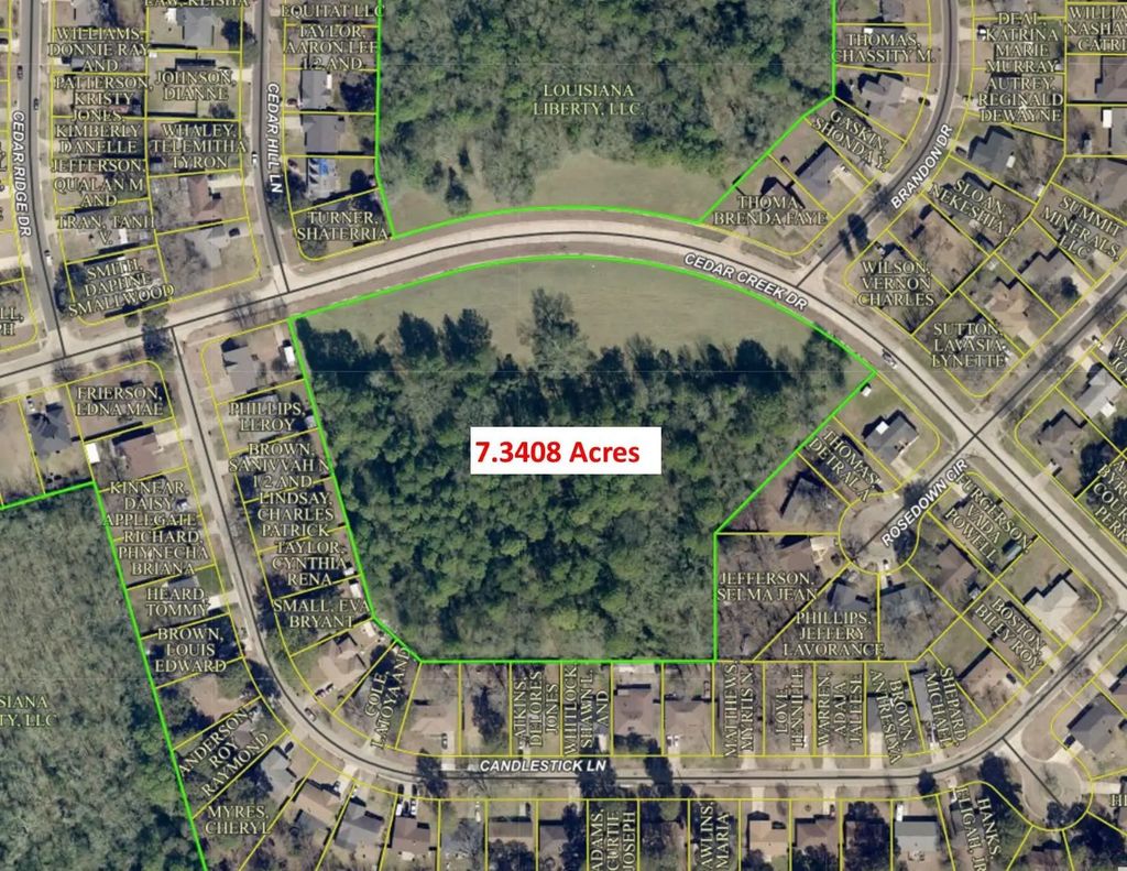 Cedar Creek Drive, Shreveport