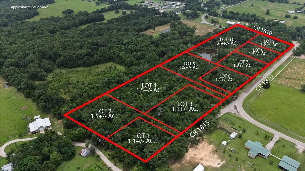 Tbd (lot 6) Vz County Road 1810, Grand Saline