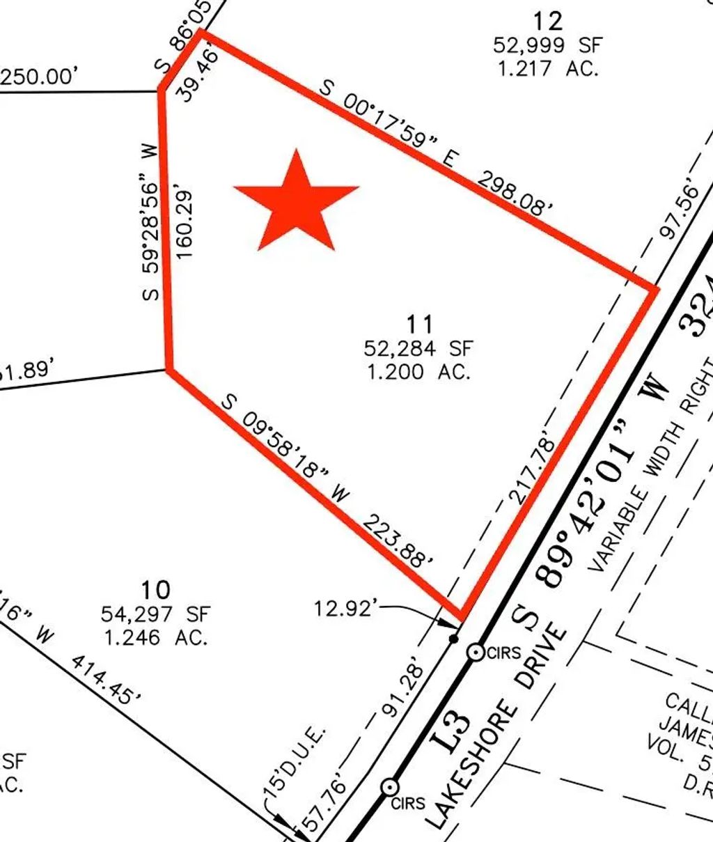 Tbd Lot 11 Lakeshore Drive, Waxahachie