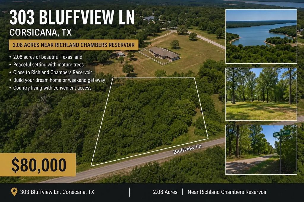 303 Bluffview Lane, Corsicana