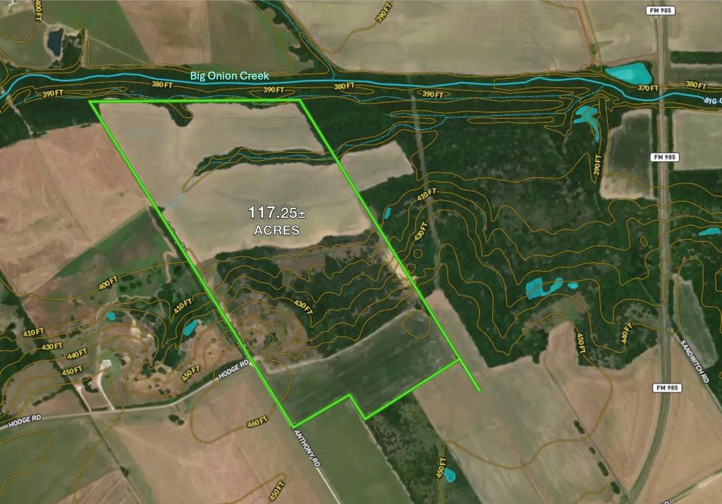Tbd 117 Acres S Anthony Road, Ennis