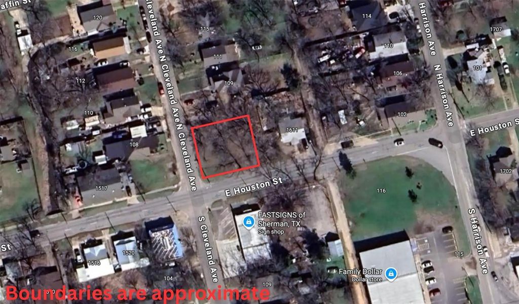 N Cleveland Avenue, Sherman
