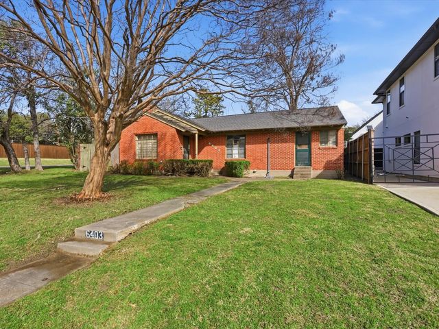 6403 Sondra Drive, Dallas