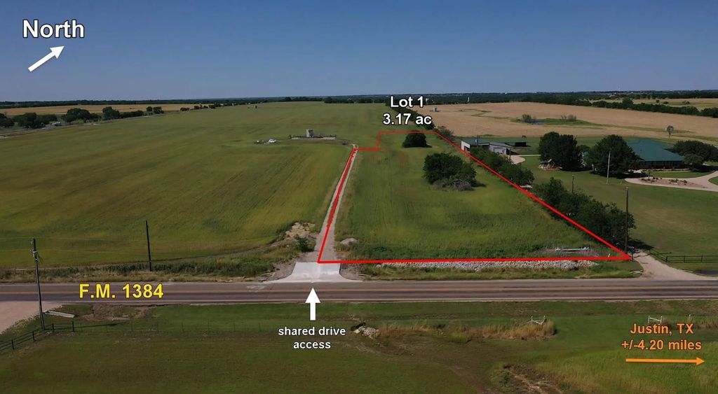 Lot 1 F.m. 1384, Justin