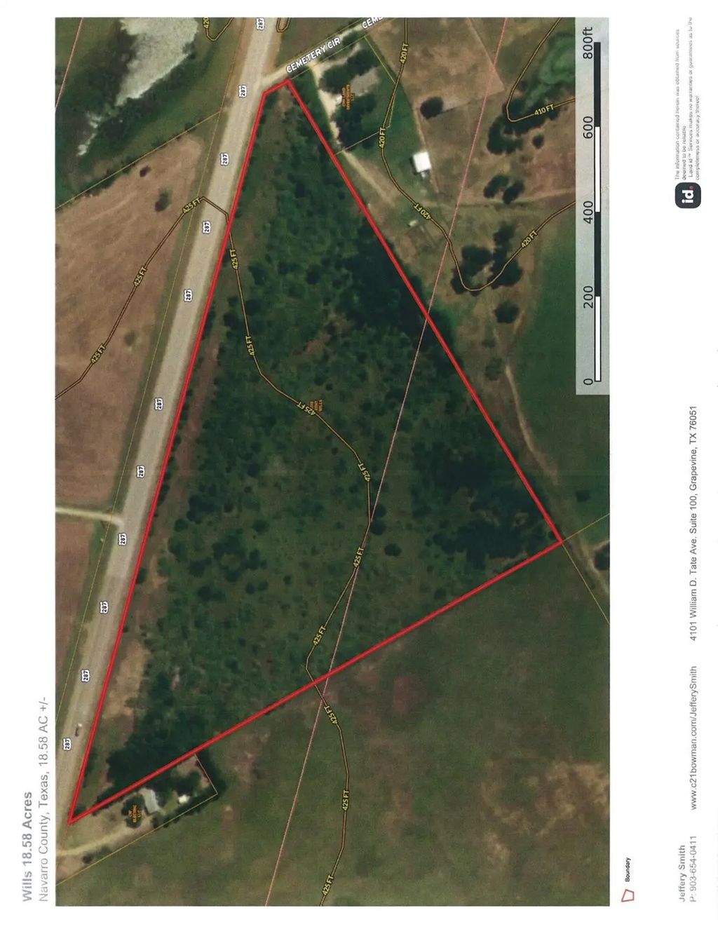 18.58 Acres Hwy 287, Mildred