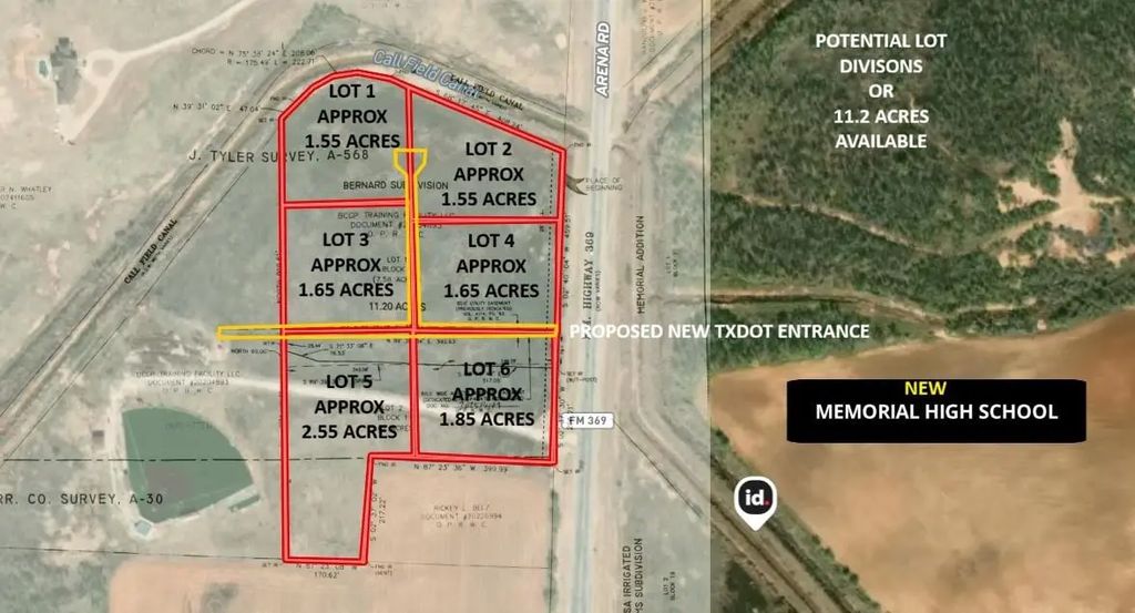 2.55 A Tbd Lot 5 Arena Road, Wichita Falls