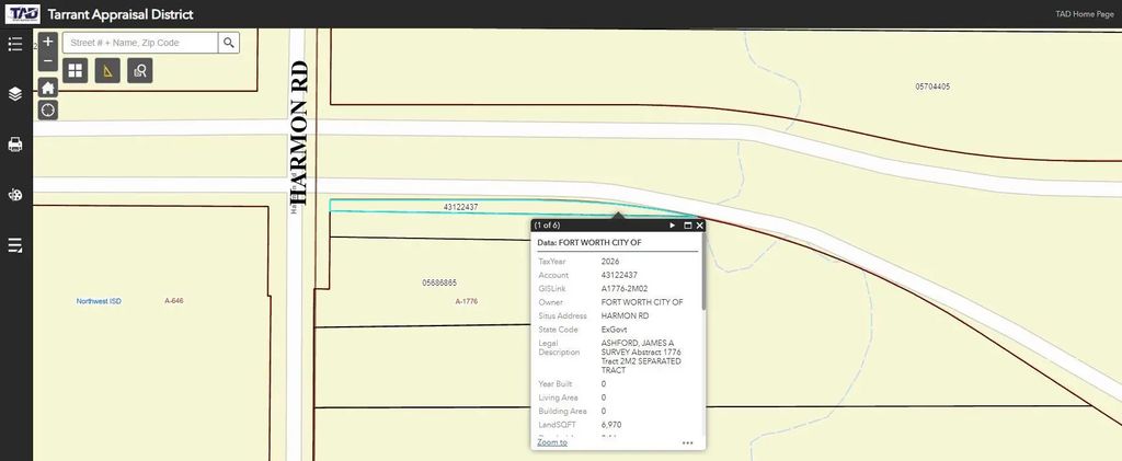 Harmon Road, Haslet