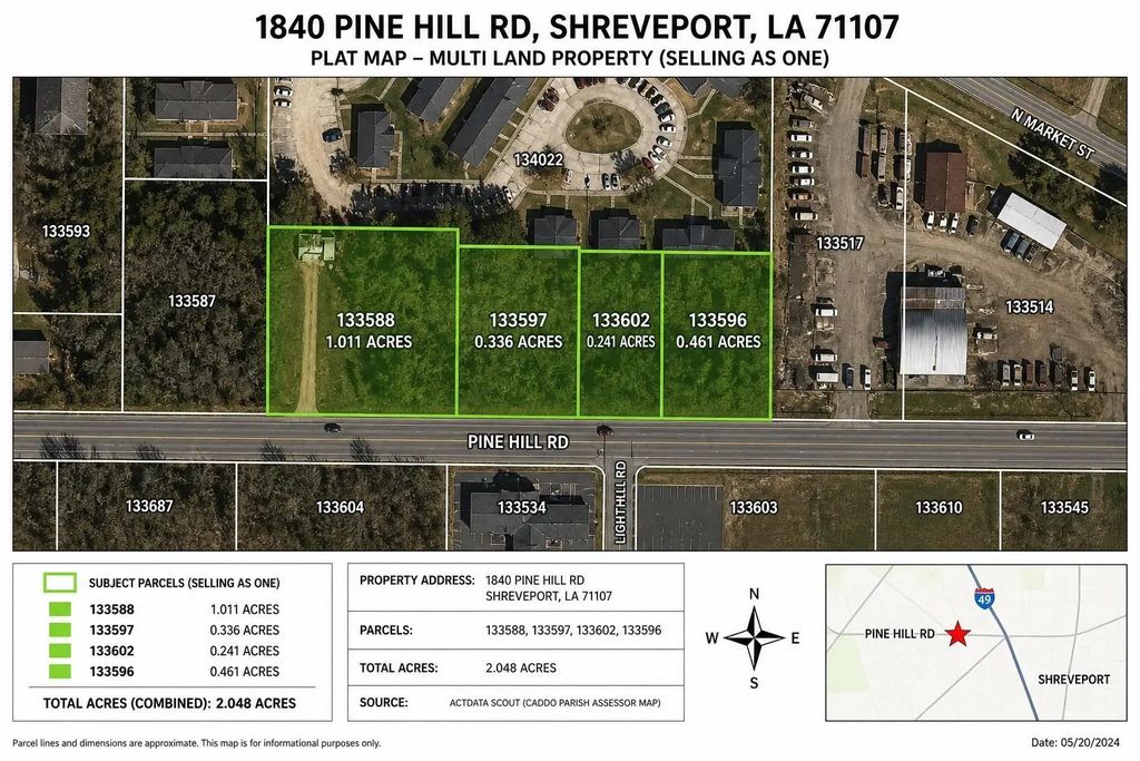 1840 Pine Hill Road, Shreveport