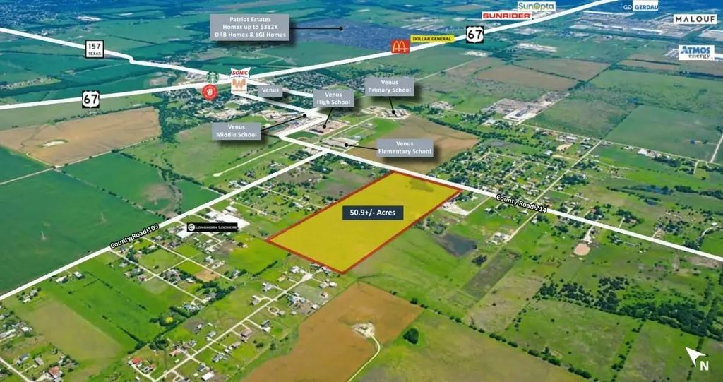 1196 County Road 214 Road, Venus