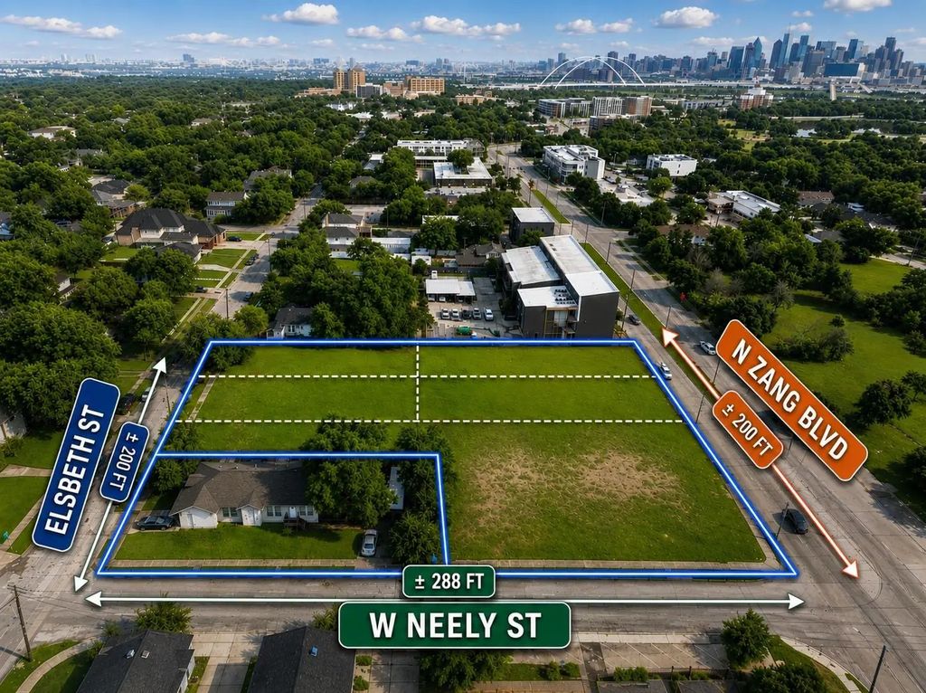1.402 Acres N Zang Blvd, Dallas