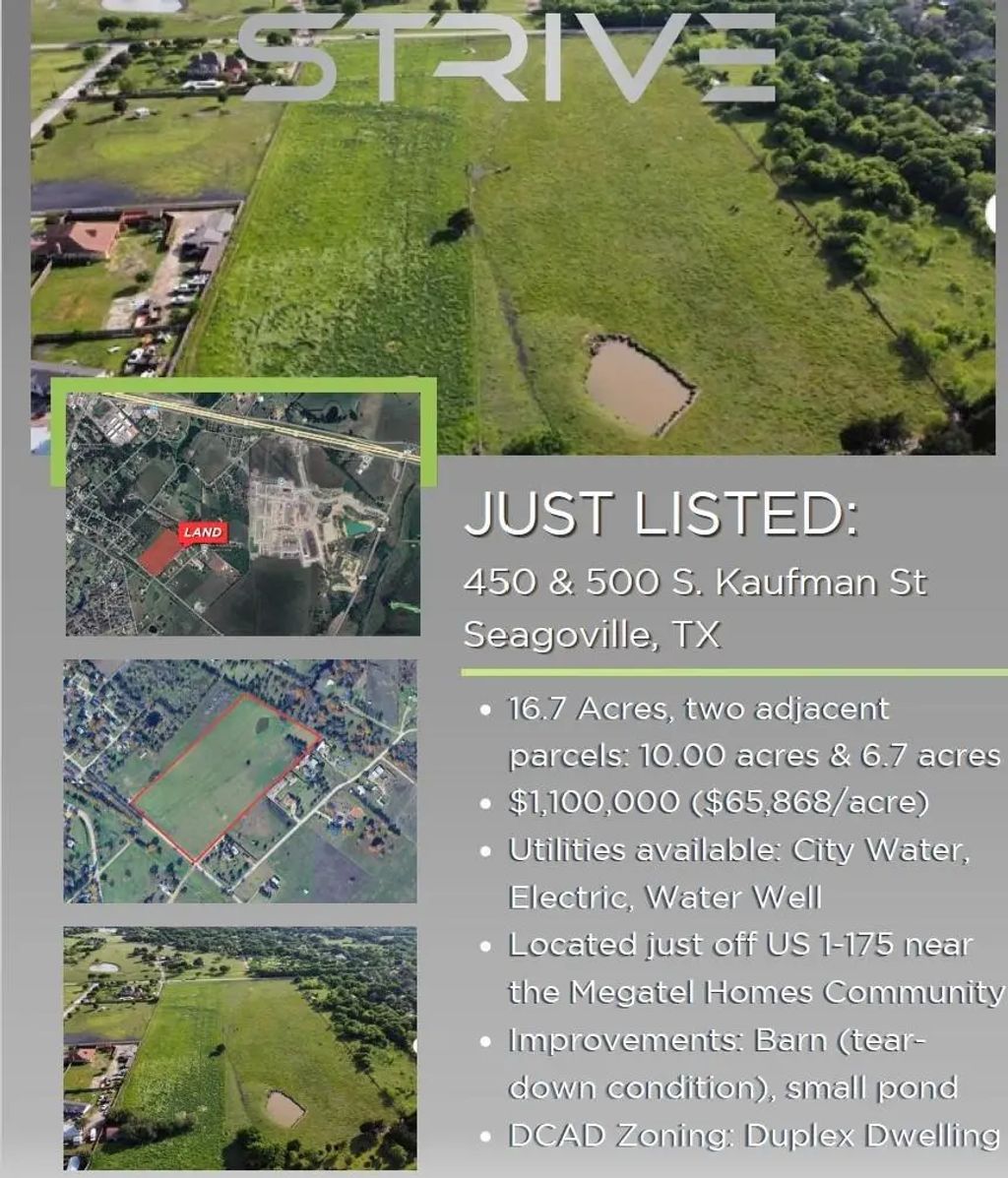 450 & 500 Kaufman Street S, Seagoville